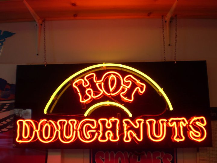 Historical neon sign photo